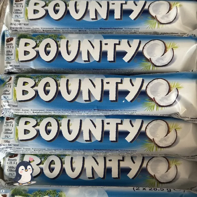 Barre Chocolatée Bounty – Chocolat & Noix de Coco