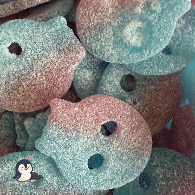 Bonbons Crânes Bubblegum Acidulés – Lollywood