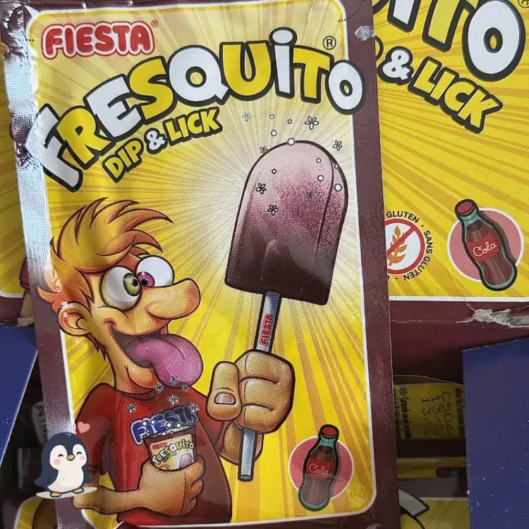 Bonbons –  Dip & Lick Cola Sans Gluten – Fresquito