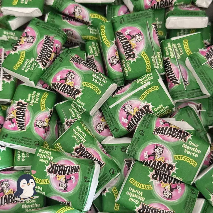 Chewing-Gum Menthe – Malabar