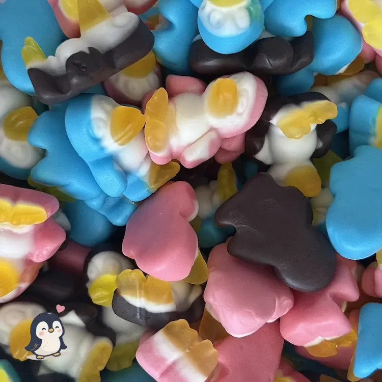 Bonbons – Pingouins Sans Lactose et Sans Gluten – Trolli
