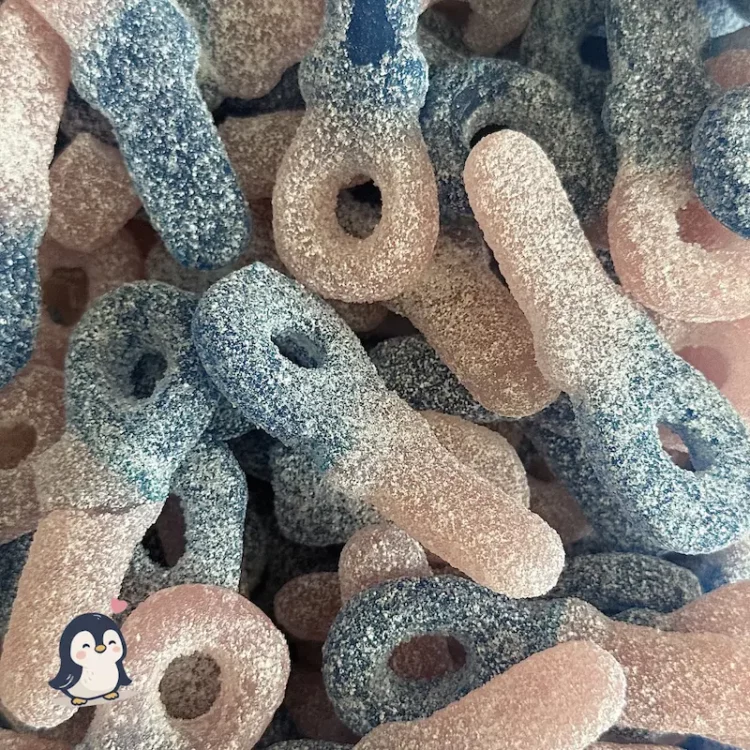 Bonbons – Tétines Bubblegum Citriques – Frisia