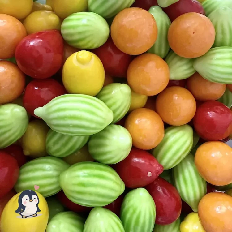 Chewing-Gum Macédoine Sans Gluten – Fini