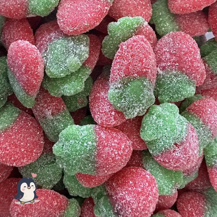 Bonbons – Fraises Des Bois Sucrée halal et sans gluten – Dulceplus