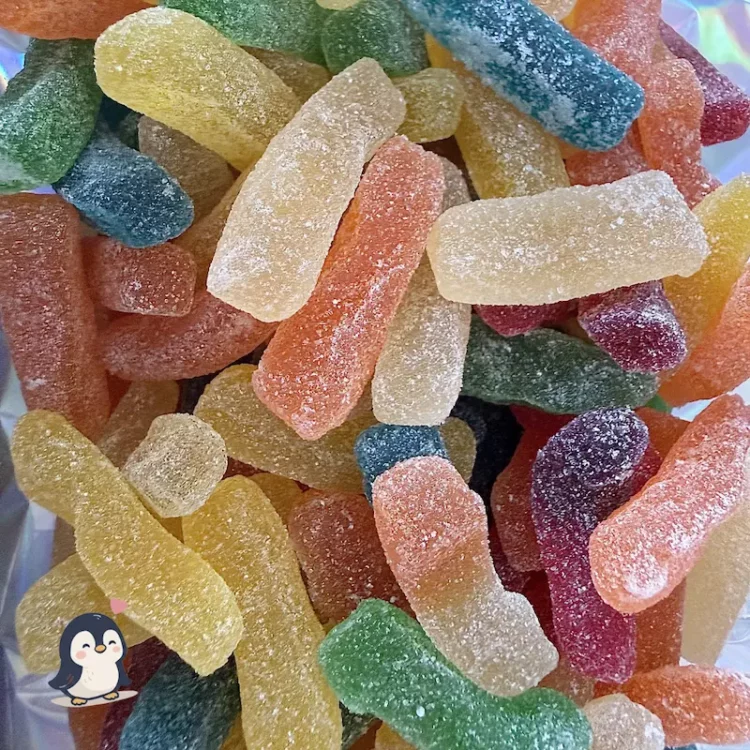Bonbons – Frites Citriques Acides Sans Gluten & Halal – Dulceplus