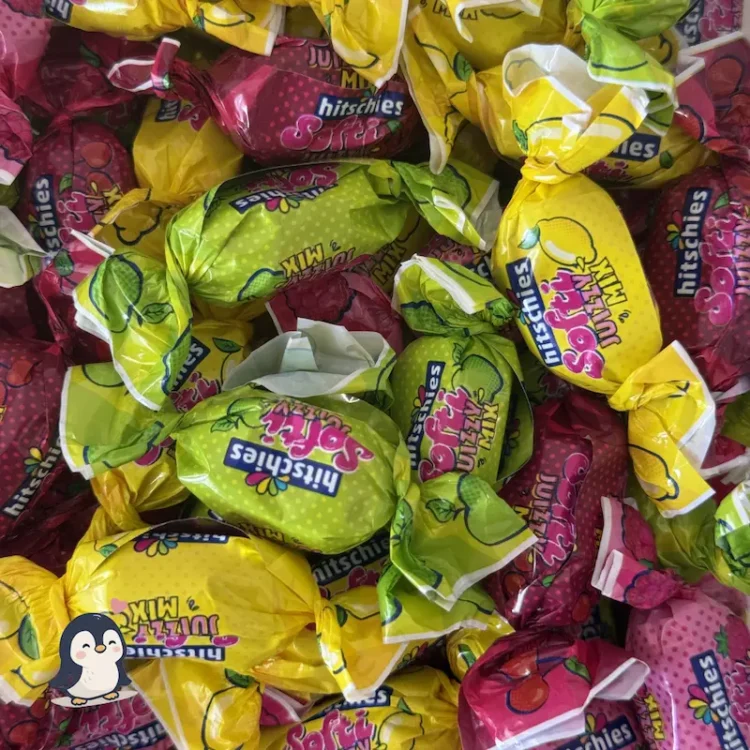 Bonbons – Hitschies Softi Juizzy Mix Cœur Liquide Sans Gluten & Halal