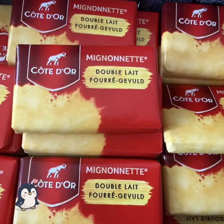 Chocolat Côte d’Or Mignonnette Double Lait