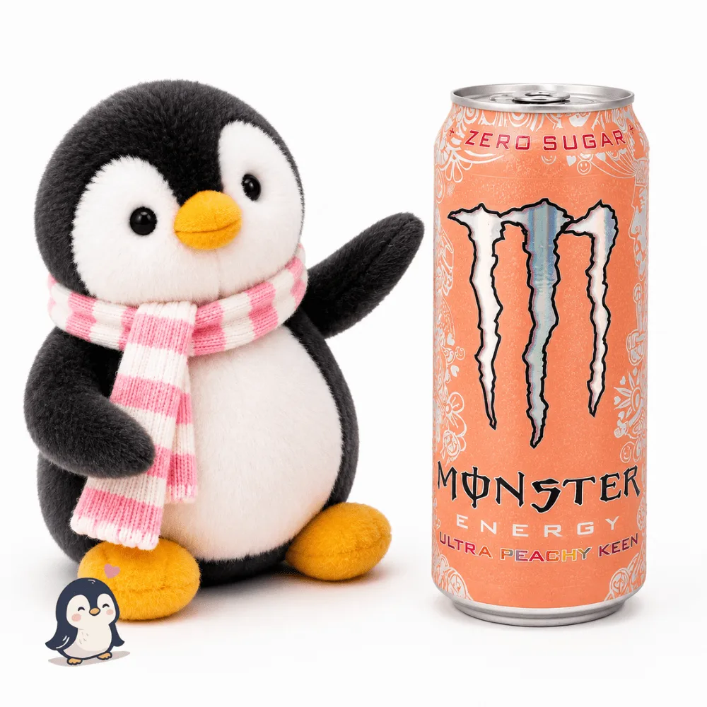 Boisson Adultes Monster Energy Ultra Peachy Keen