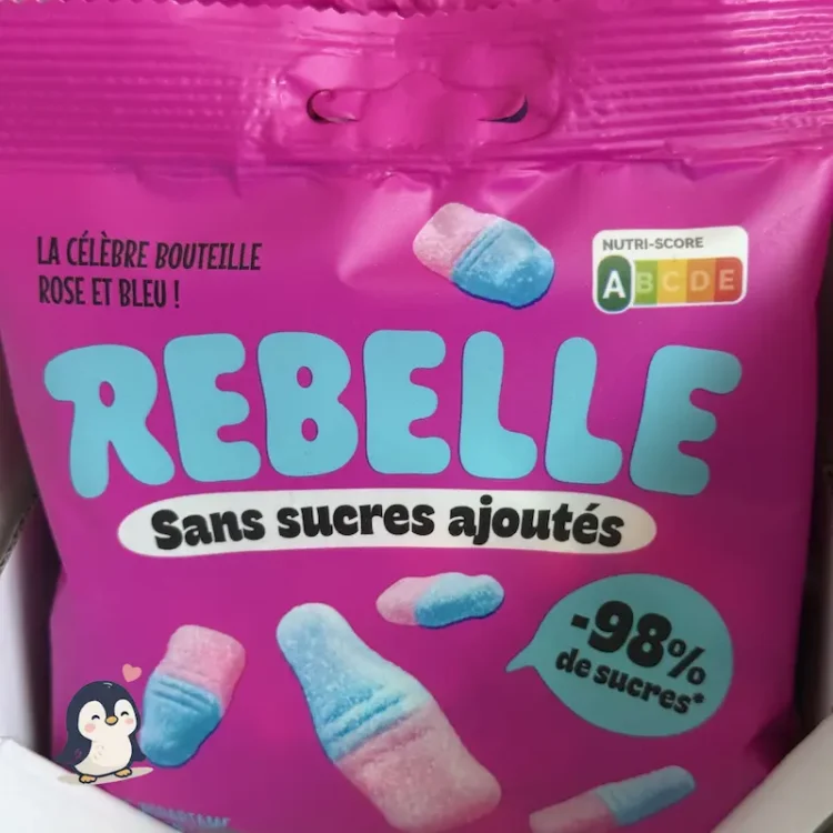 Bonbons Rebelle Bouteille Sans Sucre Ajouté