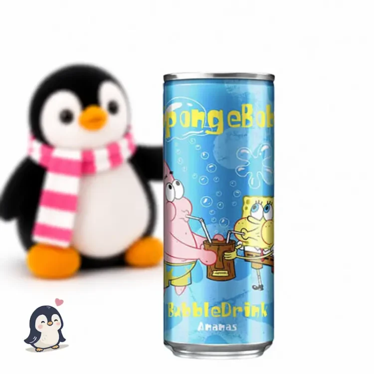 Boisson Enfants SpongeBob Bubble Drink Ananas 250 ml